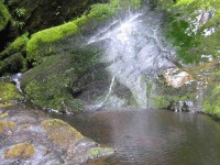 Pool at foot of Weka Waterfall.