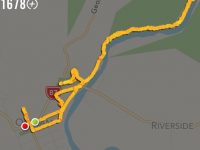 Nike GPS Route Map