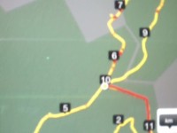 GPS of route