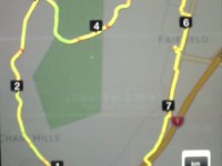 GPS of route