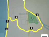 GPS of Waldronville route