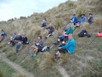 G.8th-- Lunch in the tussocks