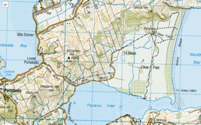 Nz Topo Map Pyramids