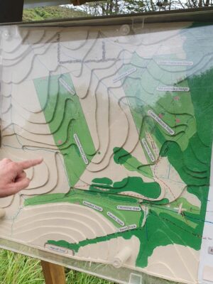 Vics Contour Map Of The Future Forest (jenny F)