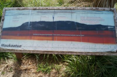 3 Apr Sinclair Wetlands Sign On Track. N.b Maukaatua Means Mountain Of The Gods.. Photo & Caption John