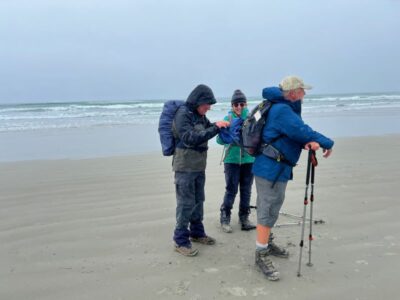 1 May Victory Beach “a Little Help From Friends “. Photo & Caption Pam