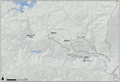 Gvt Track Kowhai Spur Map Dcc Screenshot 2024 07 08 221526