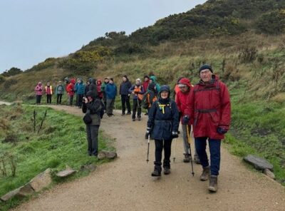 Walking Down The Tunnel Beach Track Addrienne