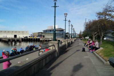 But Wait, There Were More Of Us Enjoying Morning Tea At The Harbour Basin John