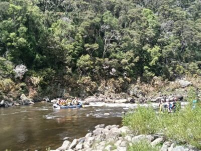 Running The Rapids Watched By An Audience Caption And Photo Phil