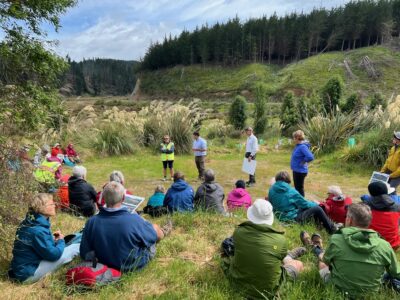 History And Future Of The Wetlands Given By The Ceo Otago Fish & Game. Caption And Photo Pam