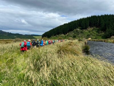 Snaking Through The Long Grass On The Bund. Caption And Photo Pam