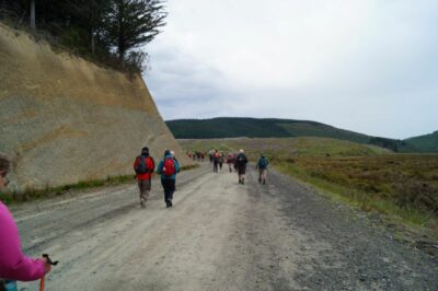 The Beginning Of Our Walk, After Visiting The Lookout. Caption And Photo John