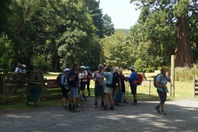 Waiting For The Tramper's, Drivers And Cars, To Return At Mount Stuart Recreation Reserve. Caption And Photo John G