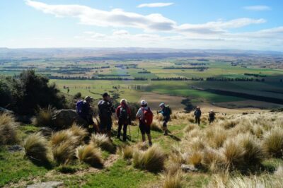 Early Regroup After The Initial Climb. Caption And Photo John