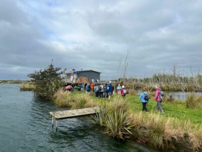 2 April Inch Clutha No Whitebait Here For Morning Tea! Photo & Caption Pam
