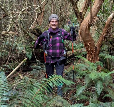 21 May Craiglowen Falls Trampers The Rarely Seen Tramper, She's Usually Behind The Camera. Photo & Caption Sarah