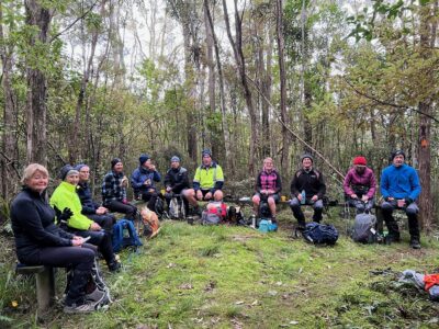 Every Bush Track Should Have Seating Like This. Caption And Photo Pam