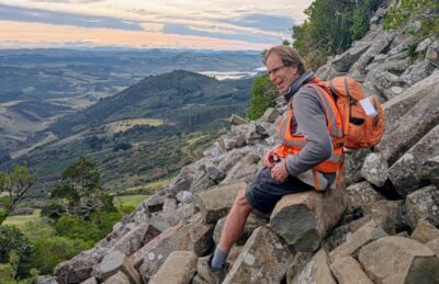 Phil m. looking north from the organ pipes ross