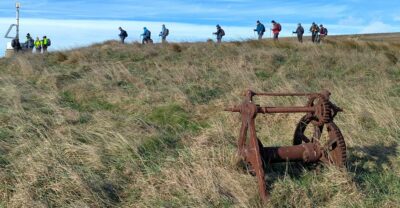 remain of old winch