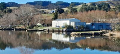 2 july waihola combined a quick perusal of things nautical before lunch. photo & caption barbara