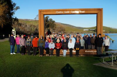 2 july waihola combined group photo by our, ring in, photographer. photo & caption john