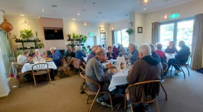 2 july waihola combined lunch. photo helen