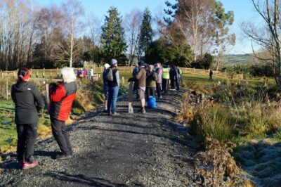 2 july waihola combined reaching the turn around and head back point.. photo & caption john