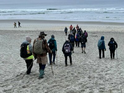 Arriving at the beach caption and photo raewyn