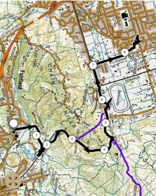 Fairfield map