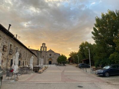 Sunrise at san juan de ortega