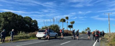 8 oct daphne road trampers parked up , ready to go!! photo &amp; caption pam