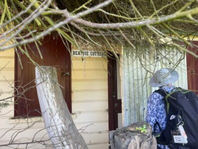 26 nov highcliff trampers highcliff beatties cottage. photo & caption carol