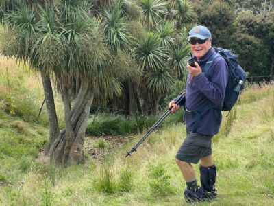 John testing the two way radio pam
