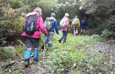 The promised muddy bit on the pipeline track nice and squelchy. caption and photo jane