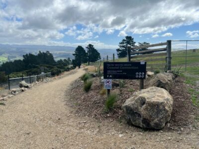 18 mar mopanui trampers new bike walking track off mopanui road.photo & caption pam