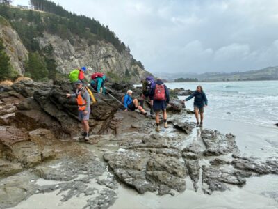 18 mar mopanui trampers those treacherous rocks. photo & caption graeme