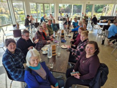 5 Aug Silverstream combined Coffee at Wals Photo & caption Helen
