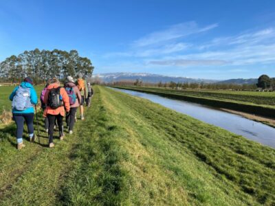 5 Aug Silverstream combined Heading back on ‘the other side’ of the Silverstream . Photo & caption Sandra