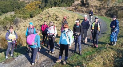 First pause heading up. Caption and photo Ross
