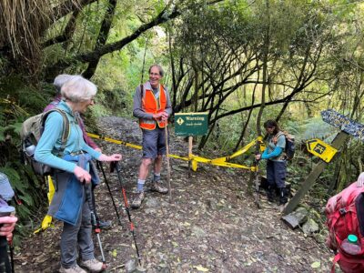The ribbons weren’t there when the Recce was done Caption and photo Pam