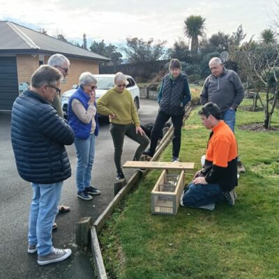 Trapping Training day with Harvey from Halo Photo & caption Phil