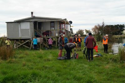7 Oct Inchclutha combined Morning Tea, at an Inch Clutha Icon.Photo & caption John