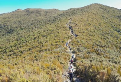 A steady climb to Pulput Rock @ 11.47 am Caption and photo Jane (2)